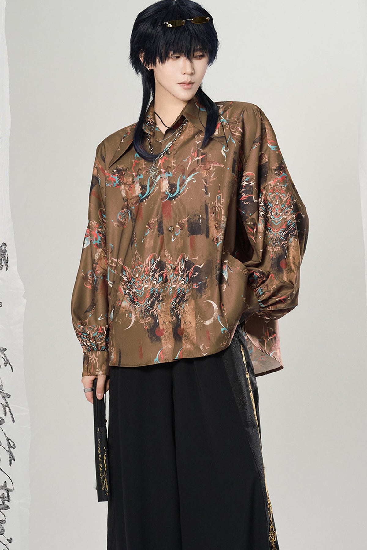 Unisex Loose Long Sleeve Shirt
