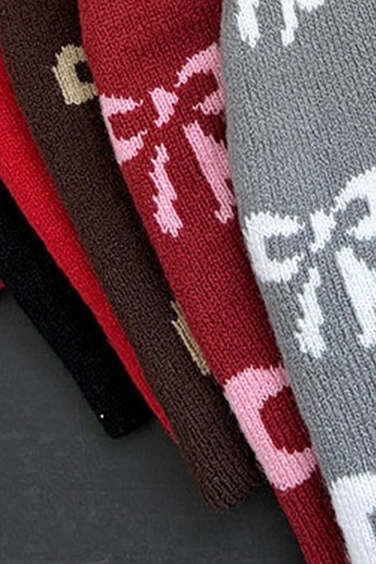 Bowknot Beanie Knit cap
