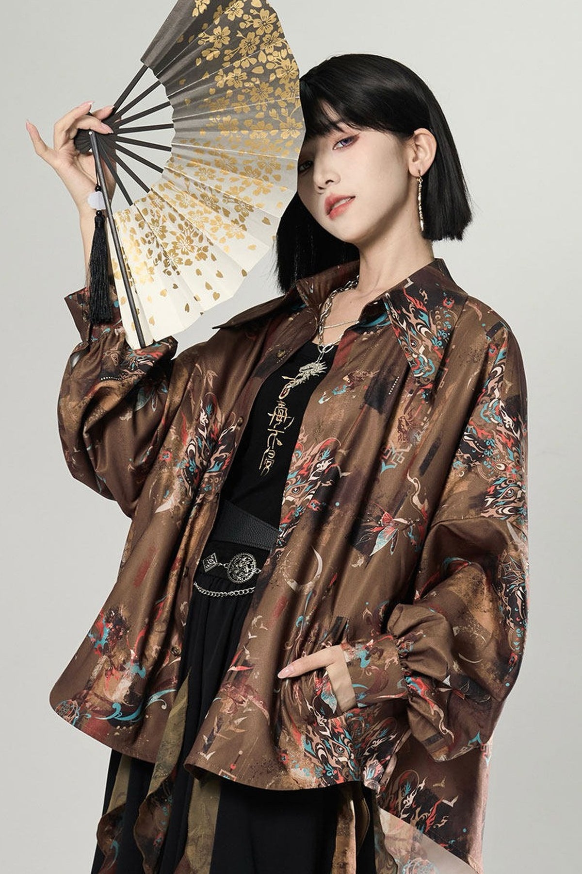 Unisex Loose Long Sleeve Shirt