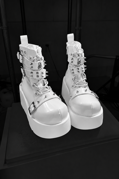 Punk Platform Biker Boots