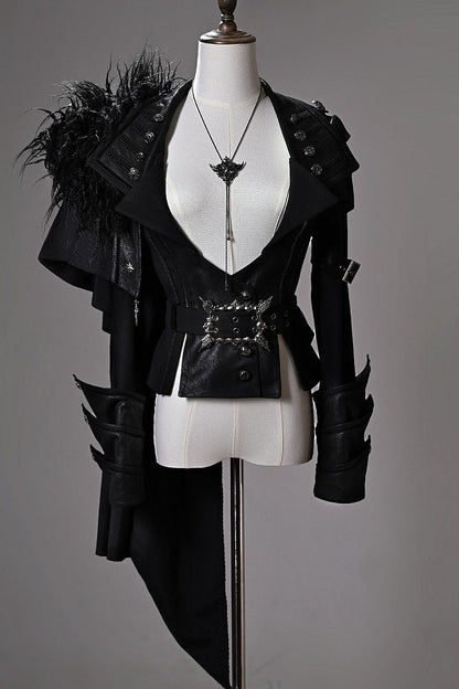 【6月8日预售截止】幻夜暗黑哥特王子西装全套（带披风外套+上衣+裤子）