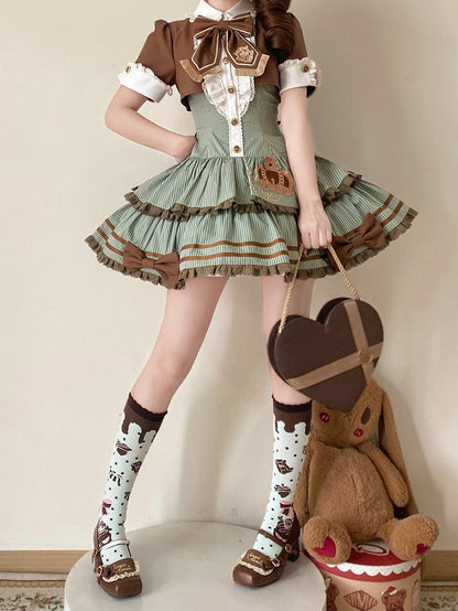 [Pre-order Deadline: March 31] Magical Academy Elegant Crown Embroidery Dress Type A/B