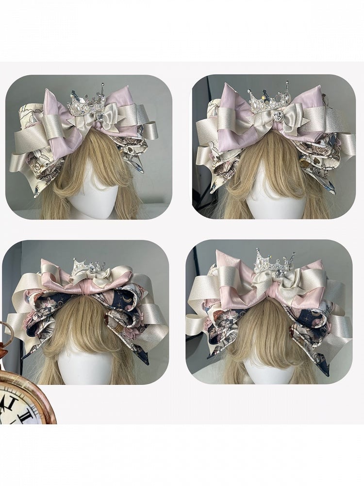 [Pre-order Deadline: September 28] Alice Classical Lolita Series Accessories (Bunny Ear Mini Hat/Ribbon Kc)