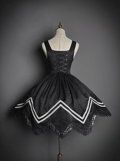 【2月23日予約締切】ドーンブレイカーゴシックジャカードミリタリービスチェサスドレス