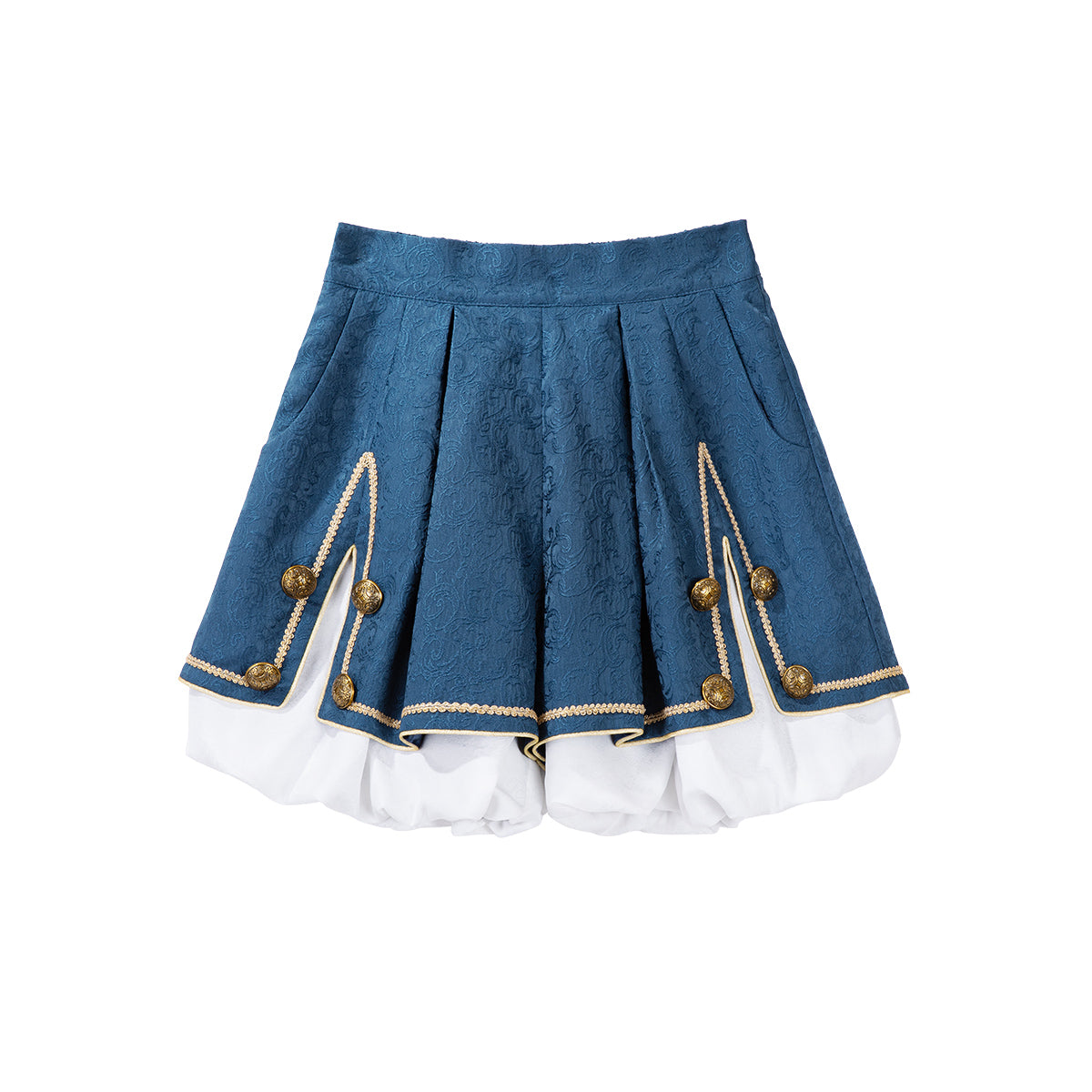 フォーエバーアイランドプリンスロリータトップス+バルーンパンツ+ベスト