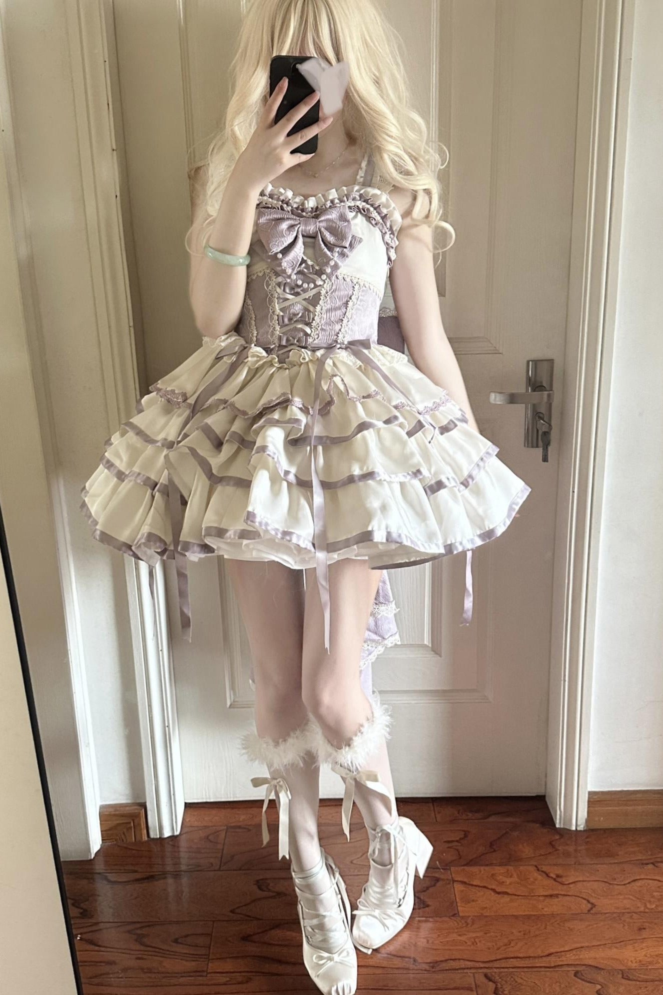 [Reservation Deadline: March 29] Sweetheart Mousse Lolita Bustier Dress