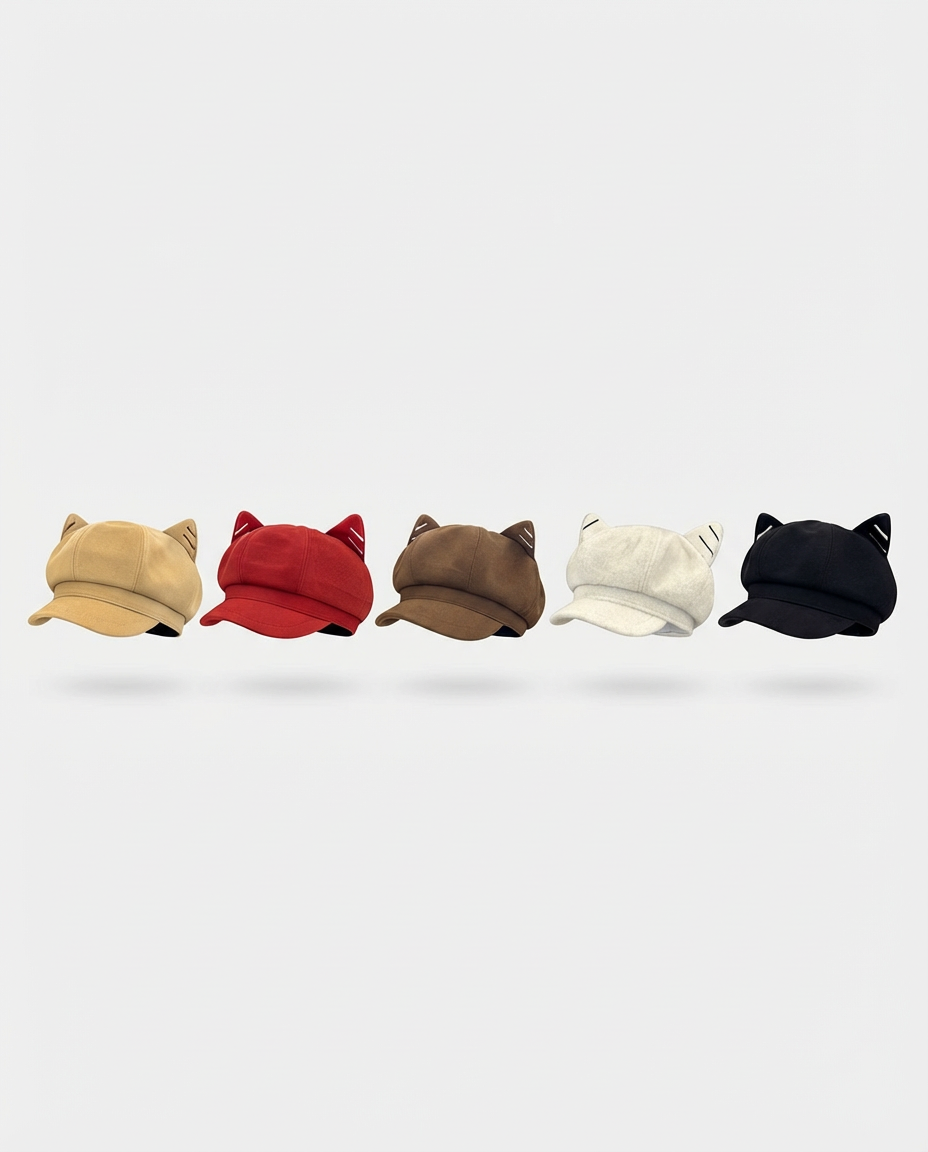 猫耳ボーイハット