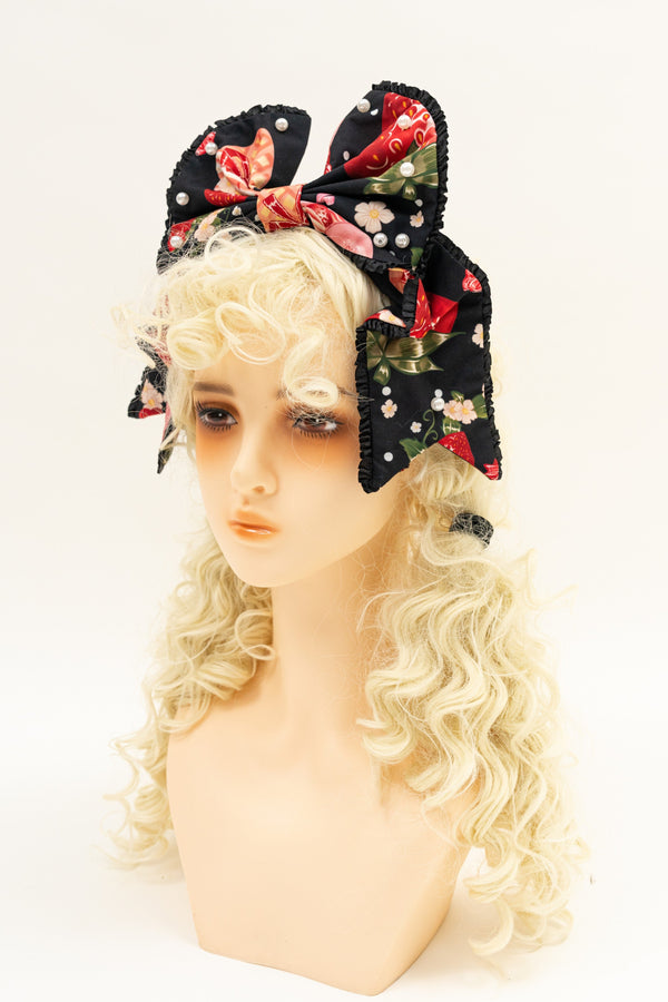 【予約商品】ストロベリーシーズンシリーズエプロンカチューシャボンネット