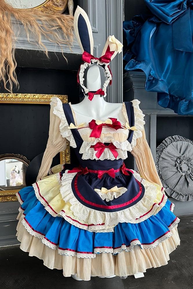 Maid Bunny Dress Suit Full Set