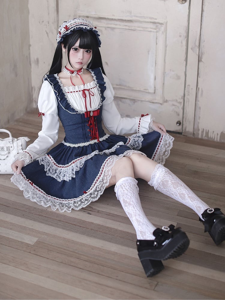 Snow White Snow White Juliet Sleeve Dress + Accessories