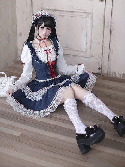 Snow White Snow White Juliet Sleeve Dress + Accessories