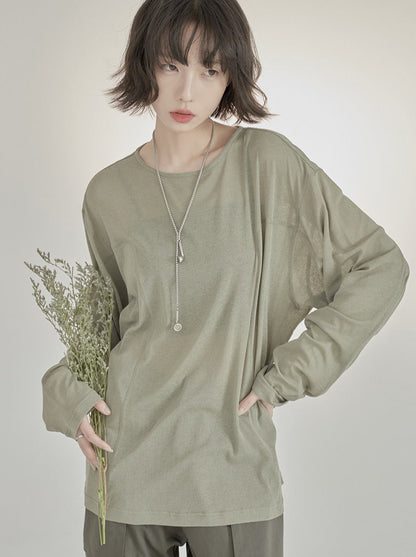 Searle's Sun Protection Relaxed Long T