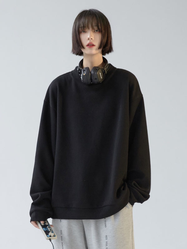 Loose Solid Color Waffle Trainers