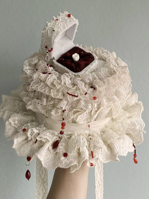 Cotton Frill Lolita Accessory Set