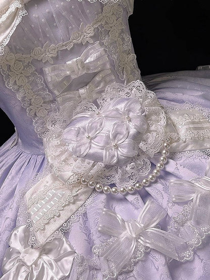 【12月26日予約締切】ピュアスイートローズファンタジーティアードロリータドレス