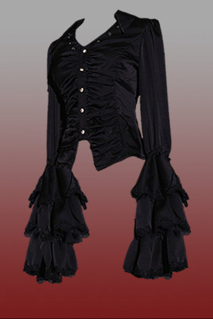 クトゥルフゴシックダークロリータシャツ+スカート+テール+コルセット