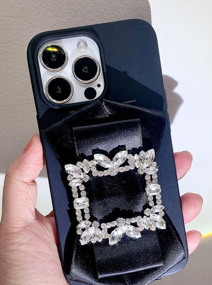 Korean style high-end rhinestone phone case