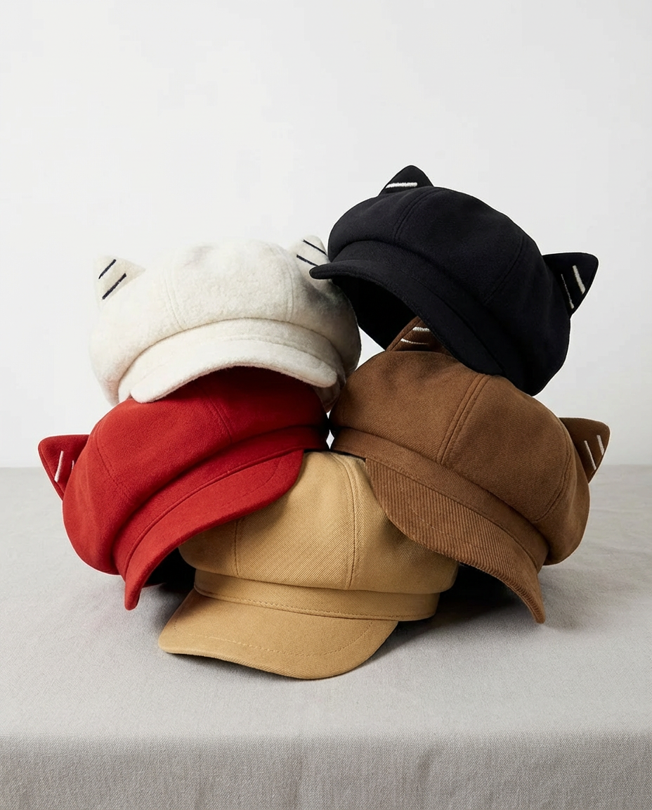 猫耳ボーイハット