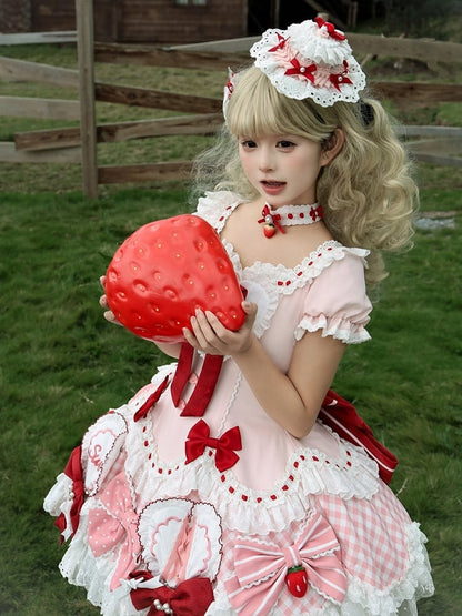 [February 26 Reservation Deadline] Sweet Berry Rabbit Lolita Doll Dress + Dress Set
