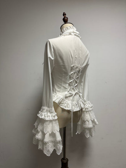 【12月26日予約締切】ブラッドムーンローズラッフルシャツ＋ゴージャスコルセットスカート＋ボレロジャケット＋ヘアバンド