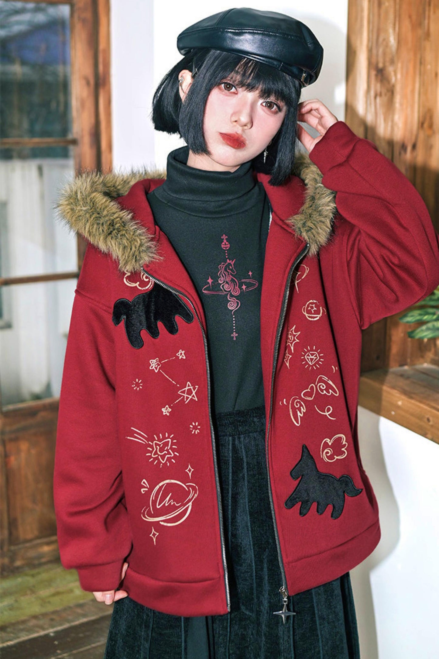 アンブライドチェスハイネックトップス