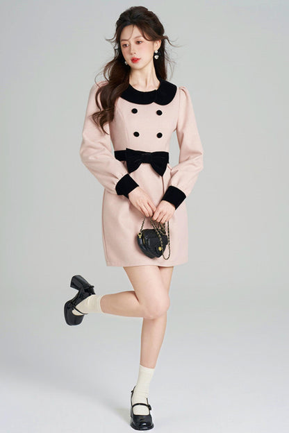 French Retro Sweet Dress