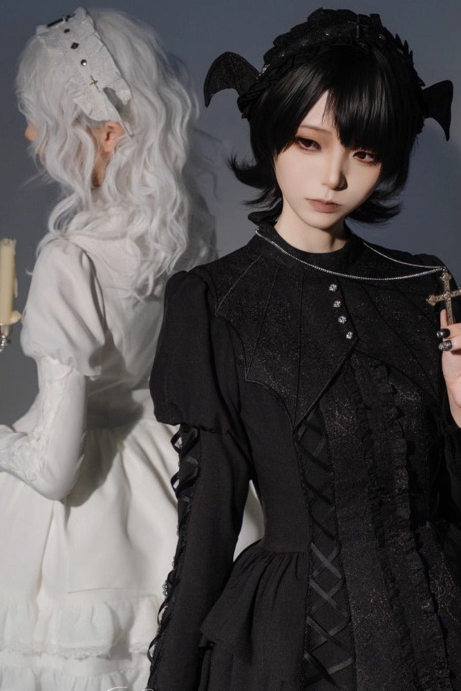 [kuroya]+ Camilla ? One deposit + spider web bat gothic dark dress skirt items