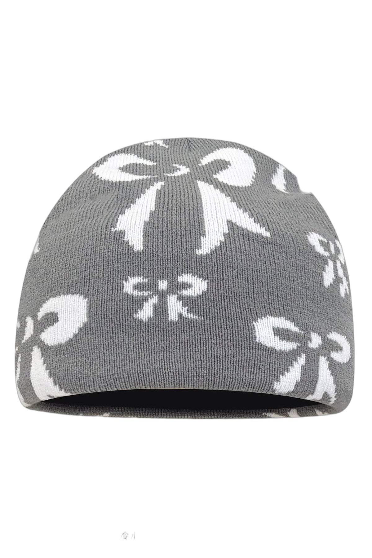 Bowknot Beanie Knit cap