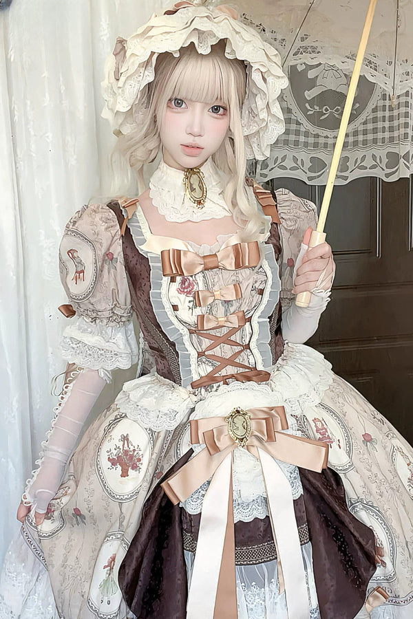 Tea Party Lolita Dress Set