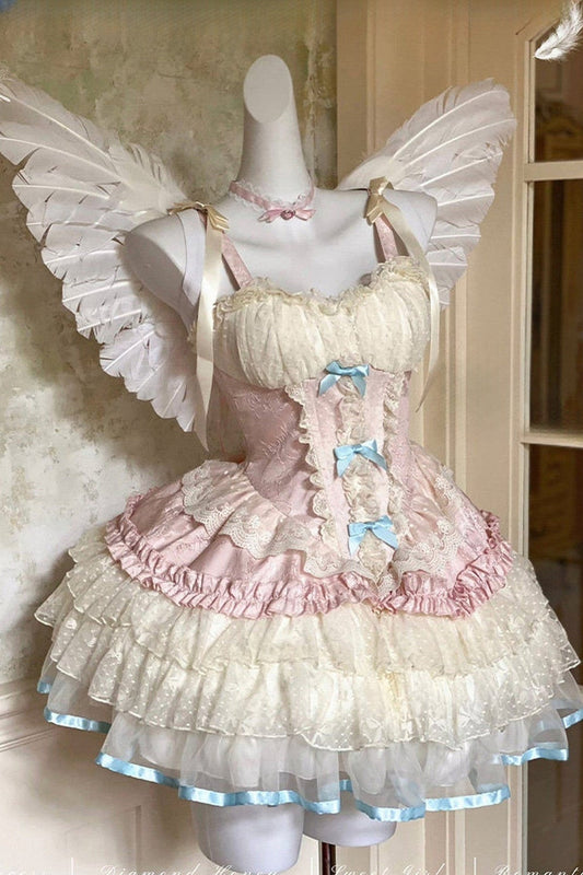 Dreamy Peach Ballet Dress