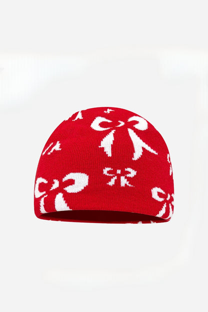 Bowknot Beanie Knit cap