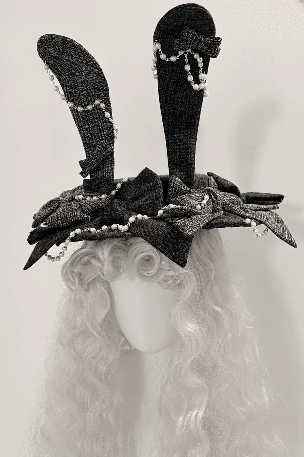 Lolita Prince Rabbit Waist Belt Shirt and Pants Set-Up