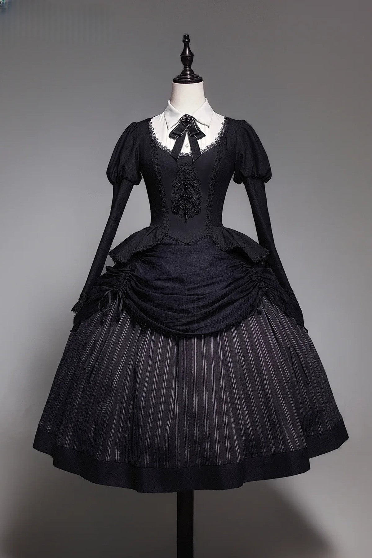 Gothic Striped Lolita Set