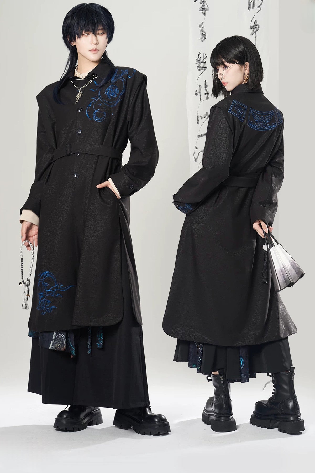 Unisex New Chinese Style Windbreaker