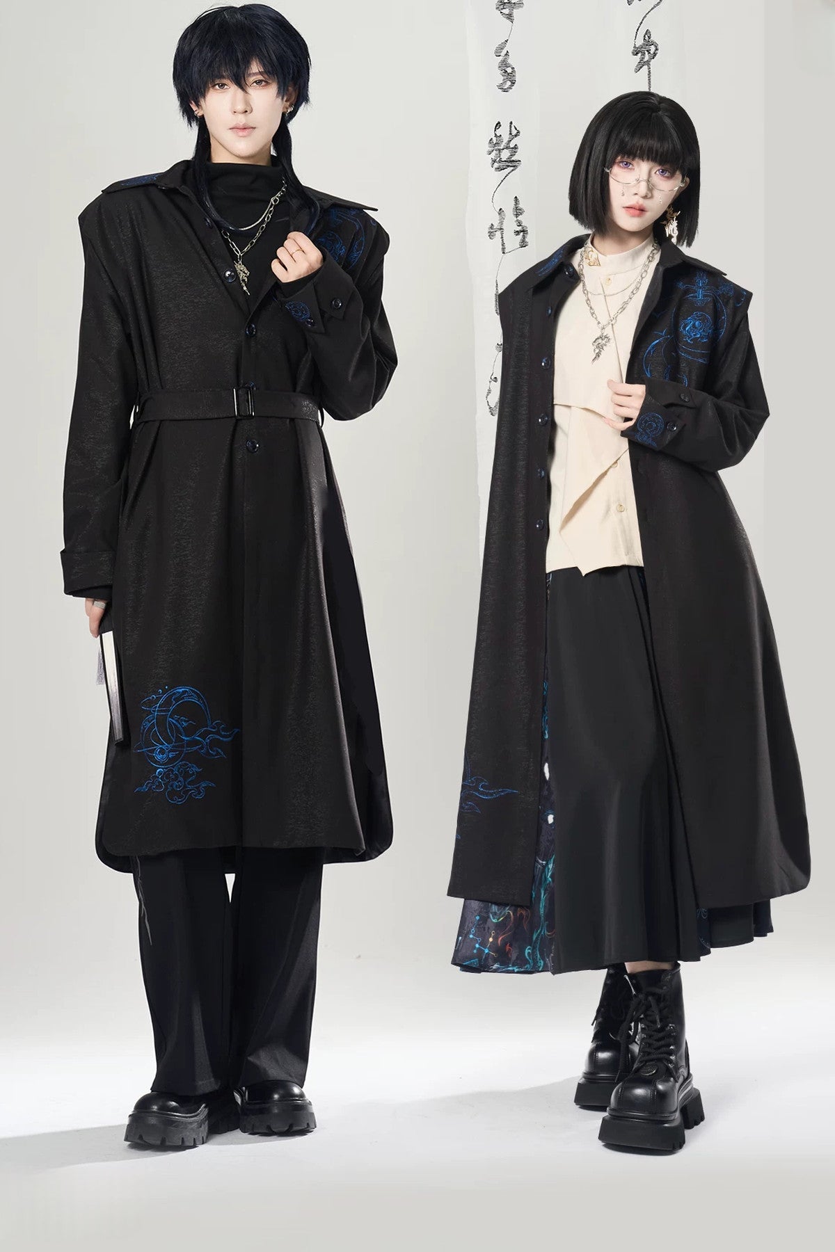 Unisex New Chinese Style Windbreaker