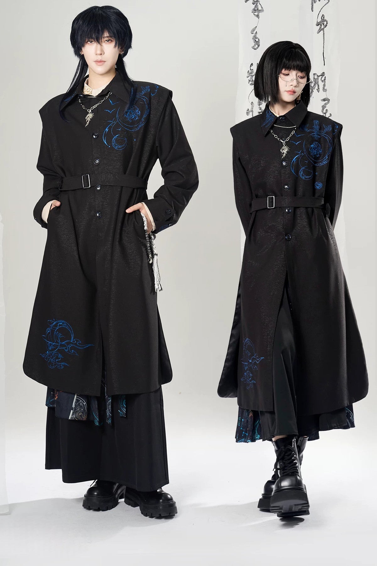 Unisex New Chinese Style Windbreaker