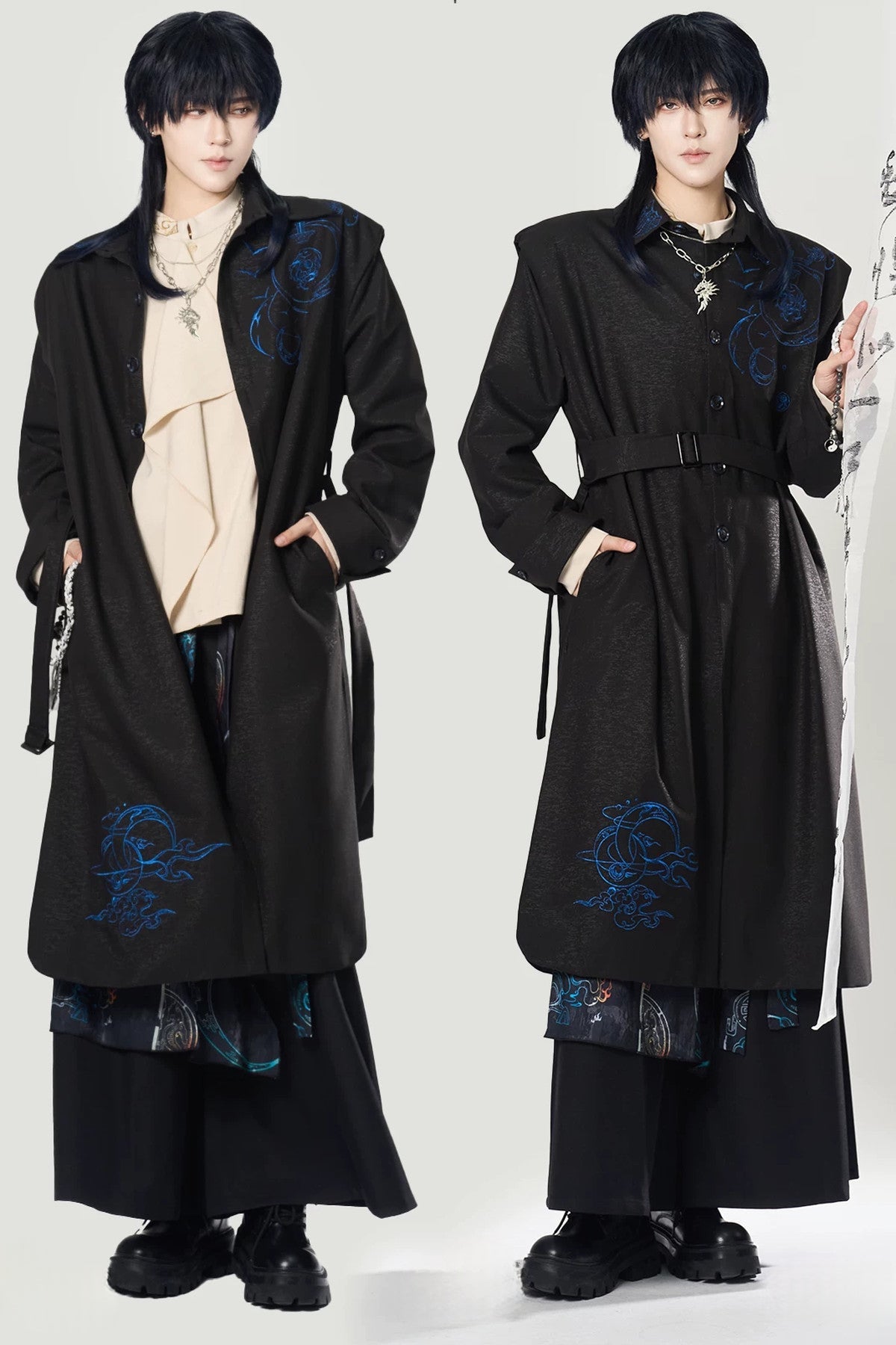 Unisex New Chinese Style Windbreaker