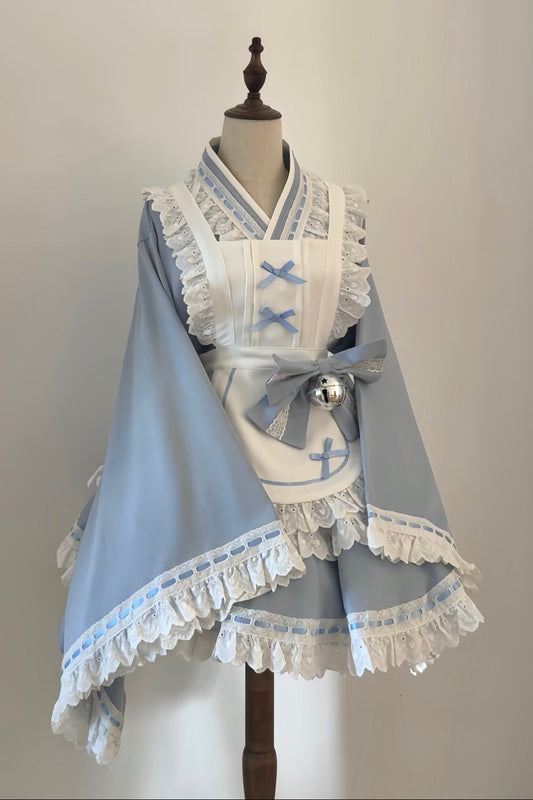 Japanese Loli Maid Dress Setup + Headband