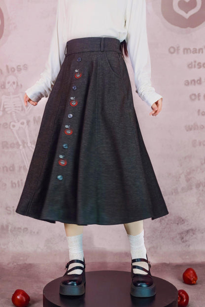 Eden Garden Embroidered Skirt