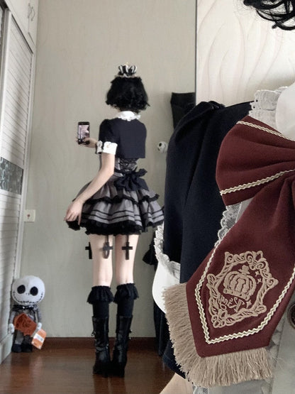 [Pre-order Deadline: March 31] Magical Academy Elegant Crown Embroidery Dress Type A/B