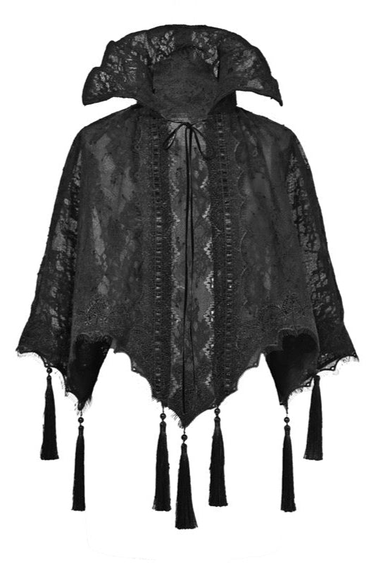 Dark Knight Gothic Lace Cardigan + Dark Lace Sleeves