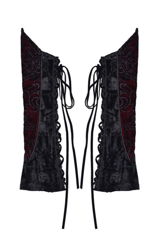 Dark Knight Gothic Lace Cardigan + Dark Lace Sleeves