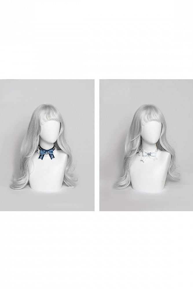 [Pre-order Deadline: September 23] Light Blue/Dark Blue Celestial Star Series Accessories (Ribbon Veil Hat, Ribbon Headband Kc, Wrist Cuffs, Choker)