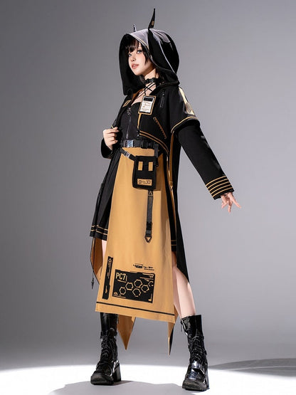 【12月26日予約締切】フューチャリスティックサイバービープリンスロングテールジャケットスーツ＋サスドレス