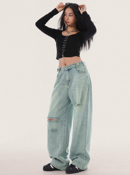 American Lame Retro Loose Pants