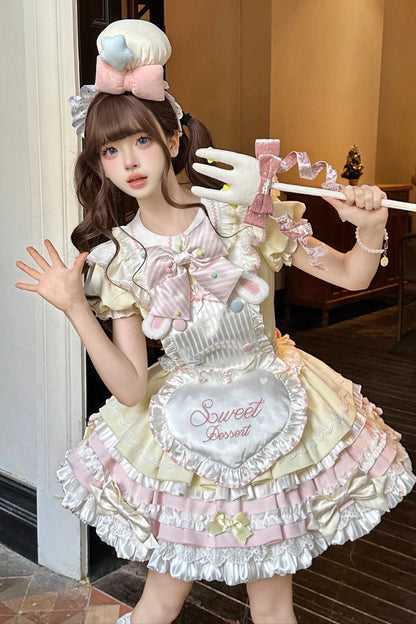 [Deadline for reservations: February 26] Sweet Rabbit Tea Time Apron Dress Setup