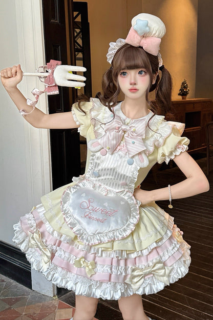 [Deadline for reservations: February 26] Sweet Rabbit Tea Time Apron Dress Setup