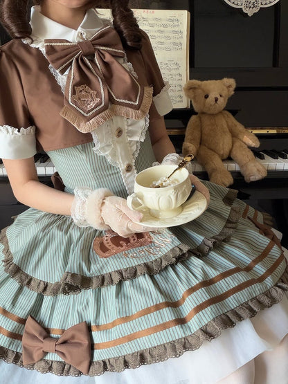 [Pre-order Deadline: March 31] Magical Academy Elegant Crown Embroidery Dress Type A/B