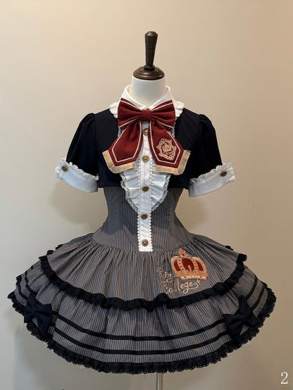 [Pre-order Deadline: March 31] Magical Academy Elegant Crown Embroidery Dress Type A/B