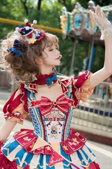 [Reservation deadline: September 28th] Circus Sweet Lolita Choker Dress Set